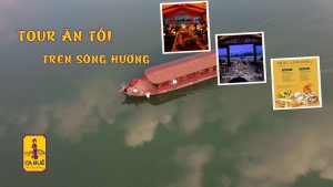 Ăn tối trên sông Hương