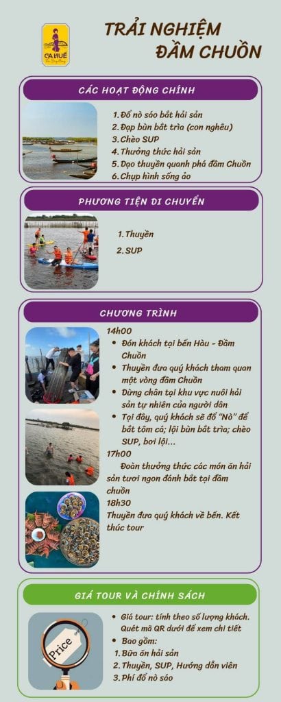 Tour trải nghiệm đầm Chuồn